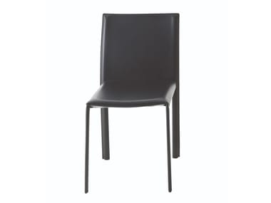 DRESS - Leather chair by Colico