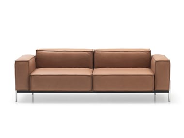 DS-21 - 2 seater leather sofa by de Sede