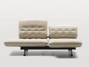 DS-490 - Tufted leather sofa by de Sede