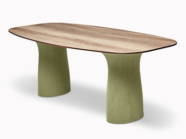 DUETTO MOLESKIN - HPL table by Serralunga