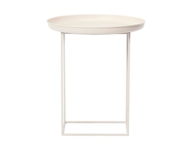 DUKE SMALL - Round metal side table by NORR11