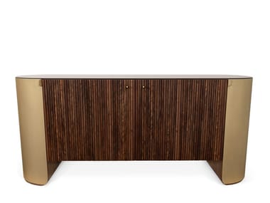 DUNCAN - Wooden sideboard with doors by Essential Home