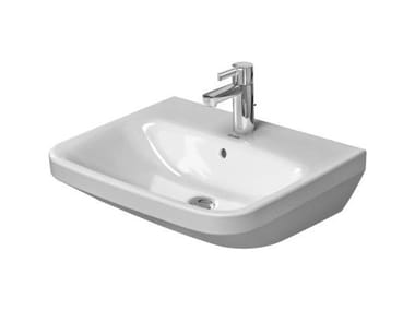 DURASTYLE - Pedestal ceramic washbasin by Duravit