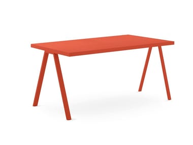 Desk with Ask legs - Modular desk by Nidi