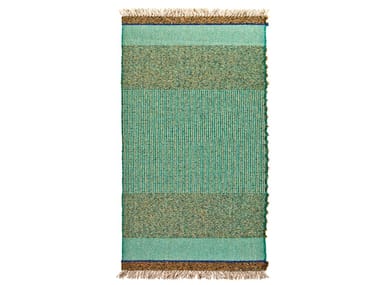 RUG ECO 02 - Rectangular striped polypropylene rug by Gervasoni