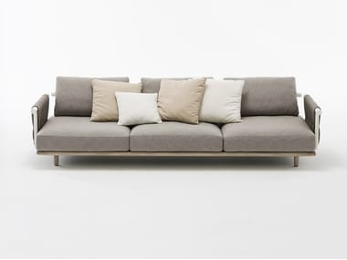 EDEN - 3 seater fabric garden sofa by RODA