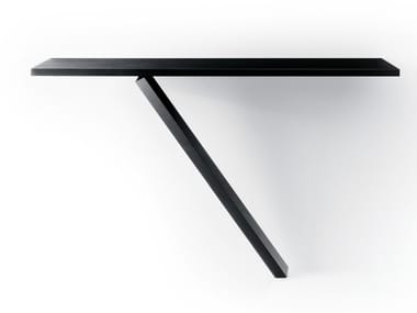 ELEMENT - Rectangular metal console table by Desalto