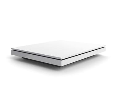 ELEMENTS - Rectangular aluminium garden side table by Manutti