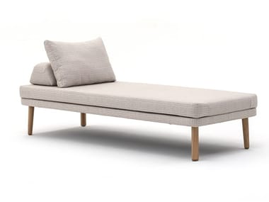 EMMA - Fabric sun lounger by Varaschin