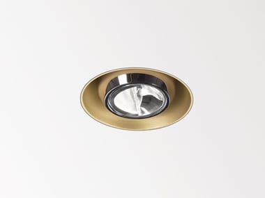 ENTERO RD-S TRIMLESS WALLWASH - Recessed LED round spotlight by Delta Light