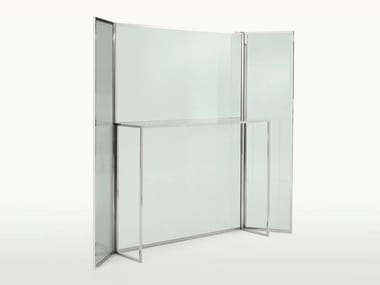 EOS - Crystal console table / room divider by Maxalto