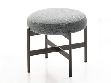 ERYS - Upholstered fabric stool by Ditre Italia