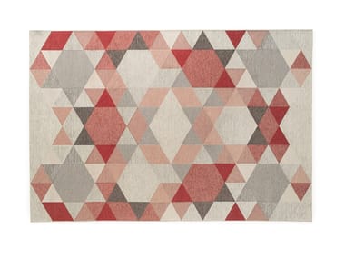 ESAGONO - Rectangular rug with geometric shapes by Calligaris