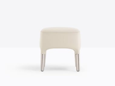 ESTER 693 - Upholstered rectangular pouf by Pedrali