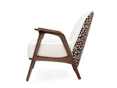 HADLEY - Fabric armchair with armrests by Essential Home