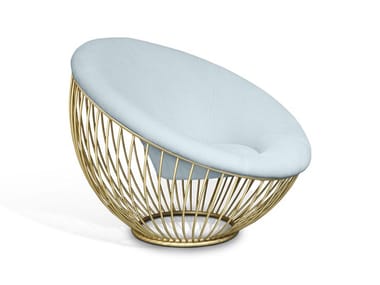 NEPENTHA - Upholstered armchair with armrests by Essential Home