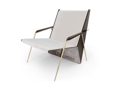VIMA - Fabric armchair with armrests by Essential Home