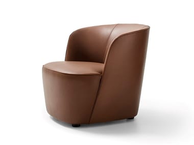 FELIX - Upholstered armchair by Lema