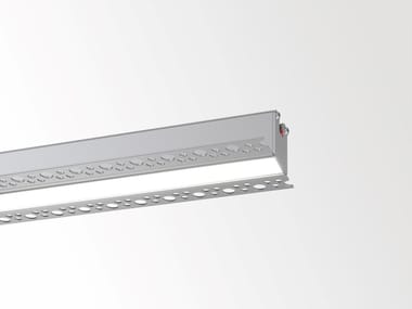 FEMTOLINE 35 FLUSH HE TRIMLESS - Metal linear lighting profile for LED modules by Delta Light