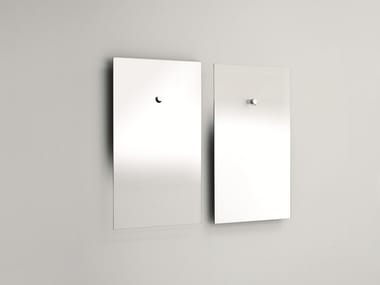 FICTION - Rectangular wall-mounted mirror by Glas Italia