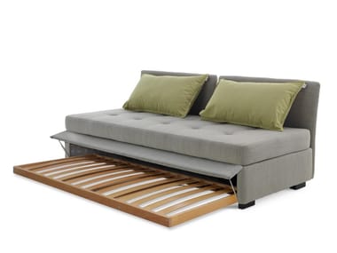 FIGI ISOLETTO ESTRAIBILE - 2 seater fabric sofa bed with removable cover by Casamania & Horm