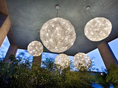 FIL DE FER OUTDOOR - LED aluminium outdoor pendant lamp by Catellani & Smith