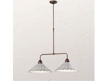 FIOR DI PIZZO 065.24 - LED ceramic pendant lamp by Il Fanale