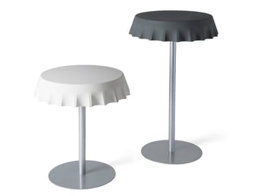 FIZZZ - Round polyethylene high table by Slide