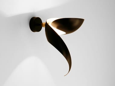 FLAMME - Metal wall light by Serge Mouille