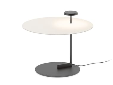 FLAT 5950 - LED metal floor lamp with shelf by Vibia