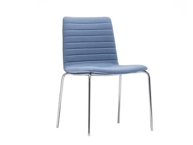 FLEX CORPORATE SI1603 - Upholstered stackable chair by Andreu World