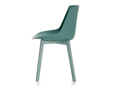 FLOW COLOR - Polycarbonate chair by MDF Italia