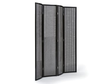 FOLDING SCREEN - Metal and wood screen by Classicon