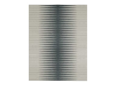 FREQUENCE - Rectangular Bamboo silk and wool rug by Giorgetti
