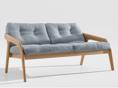 FRIDAY 2 - 2 seater fabric sofa by Zeitraum