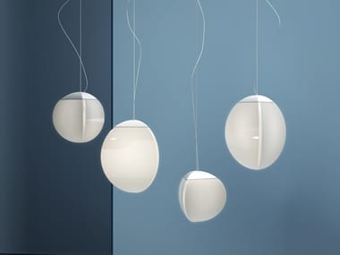 FRUITFULL - LED glass pendant lamp by Fabbian
