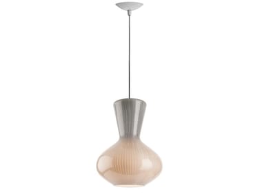 FUNGO - Blown glass pendant lamp by Venini