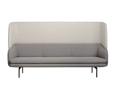 GABO - High-back fabric sofa by Casala