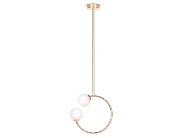 GABRIELA - Brass pendant lamp by Royal Stranger