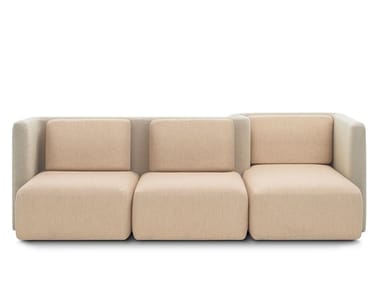 GALA - Modular fabric sofa by Saba Italia