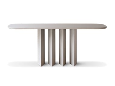 GEOMETRIC - Rectangular console table by Bonaldo