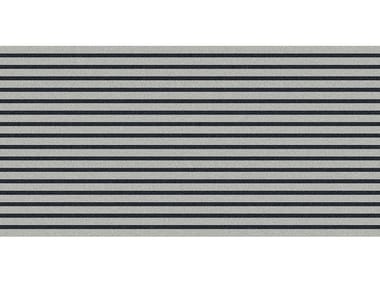 GEOMETRIE VOLANTI - Striped rectangular bath mat by Antonio Lupi Design