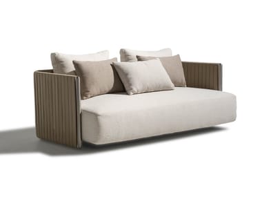 GEORGE - 2 seater fabric garden sofa by Talenti