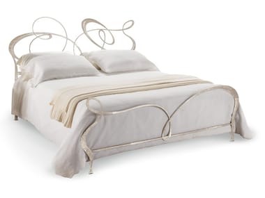 GHIRIGORI - Wrought iron double bed by Cantori