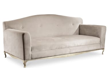 GHIRIGORI - 3 seater velvet sofa by Cantori
