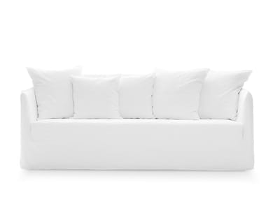 GHOST 10G - Fabric sofa with removable cover by Gervasoni