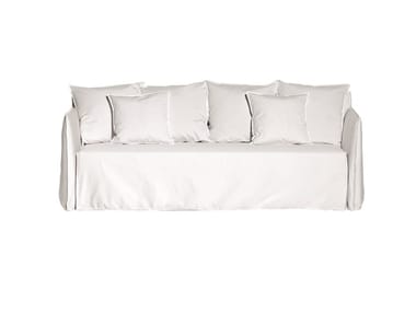 GHOST OUT 12 - 3 seater fabric garden sofa by Gervasoni