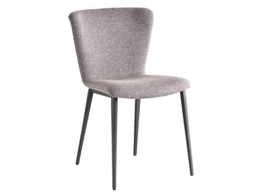GIO' - Upholstered fabric chair by Riflessi