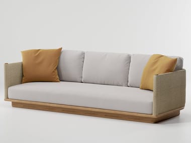 GIRO - 3 seater garden sofa by Kettal