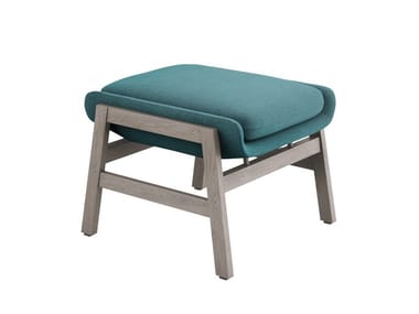 GIULIA - Fabric footstool by Tacchini